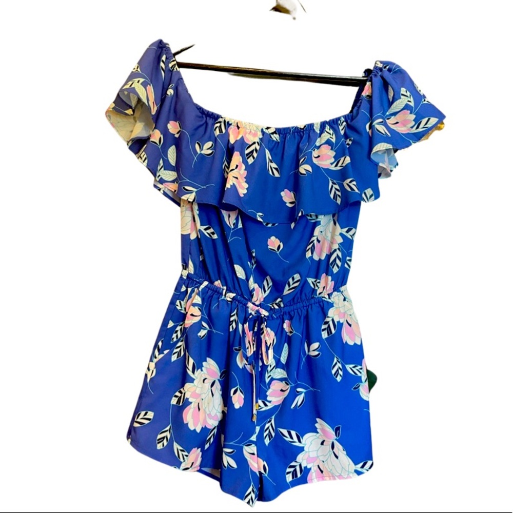 Yumi Kim Blue Romper-Vacation Must Have!
